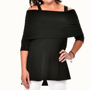 CONVERTIBLE COLLAR TOP